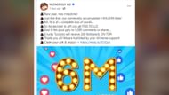 Scopely provided a free dice link when the title's Facebook page hit six million likes. (Image via Facebook)